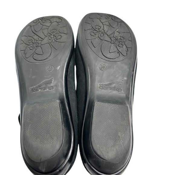Dansko Black Nappa Opal Mary Jane Comfort Work Shoes Flats Sz EU 39 US 8.5 / 9 - Picture 11 of 11
